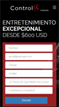 Mobile Screenshot of control4colombia.com